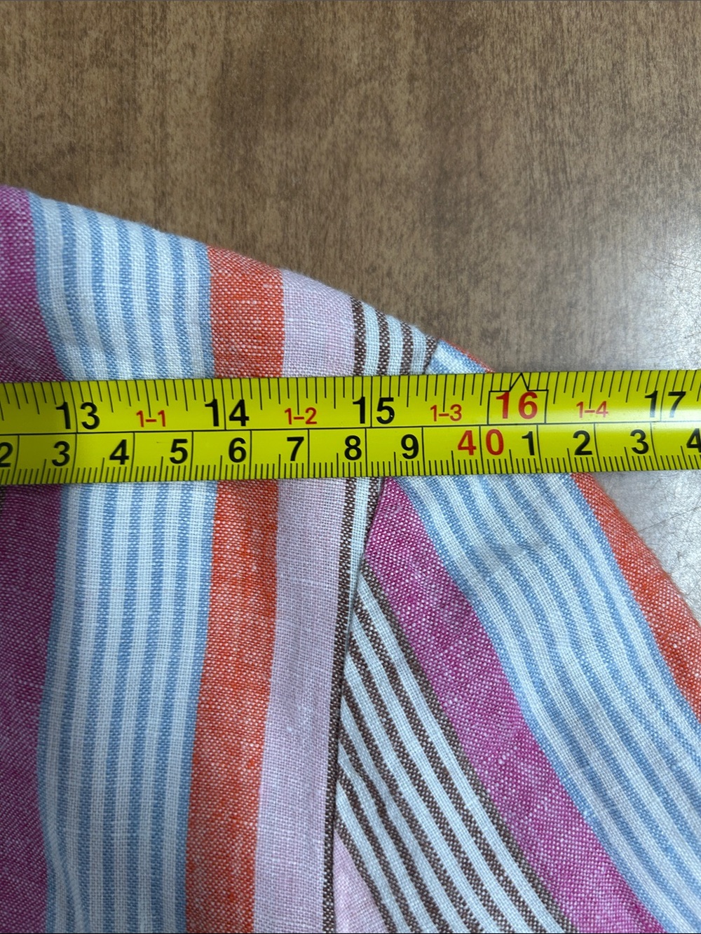 Boden Linen Dress Women 8 Tiered Bell Sleeve Cottagecore Relaxed A-Line Boho
R - Picture 16 of 17